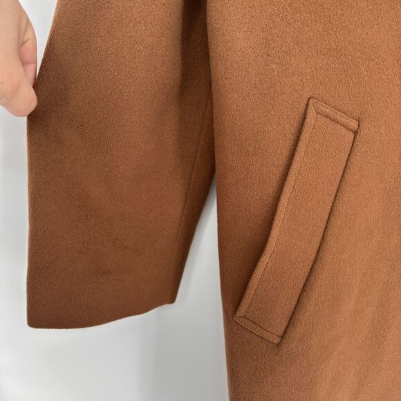 Loro Piana John W Nordstrom Mens Storm System Wool Overcoat 40R Brown Italian - Picture 8 of 9